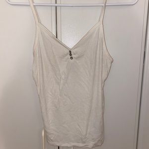white spaghetti strap tank top (soft and sexy)